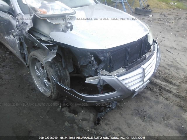 KMHGC46E89U016948 - 2009 HYUNDAI GENESIS 3.8L SILVER photo 6