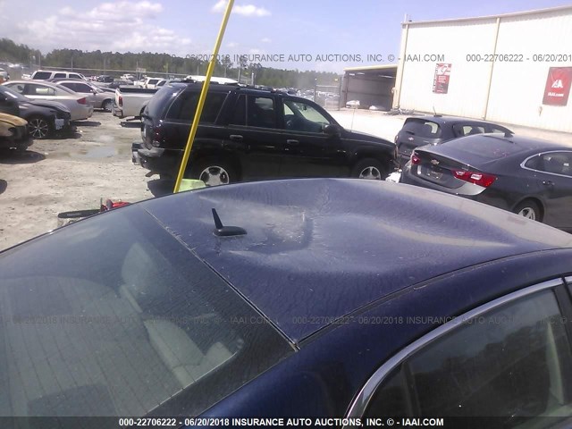 1G1ZG57B384284468 - 2008 CHEVROLET MALIBU LS ლურჯი ფოტო 6