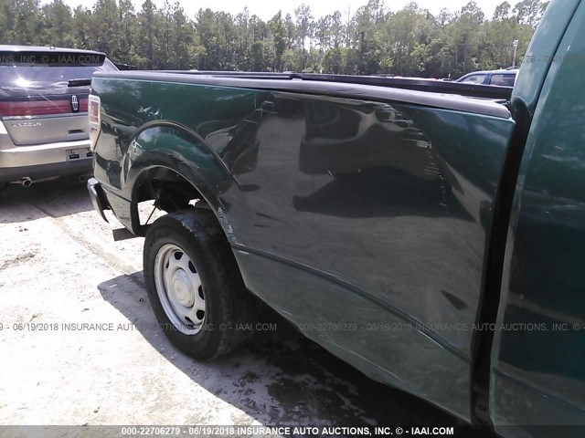 1FTVX1CF7BKD45217 - 2011 FORD F150 SUPER CAB GREEN photo 6