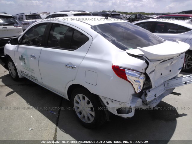 3N1CN7AP2GL873655 - 2016 NISSAN VERSA S/S PLUS/SV/SL WHITE photo 3