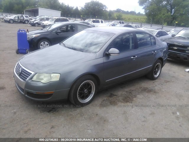 WVWJK73C67P064834 - 2007 VOLKSWAGEN PASSAT GRAY photo 2