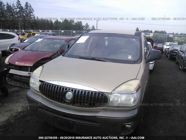 3G5DA03E64S563419 - 2004 BUICK RENDEZVOUS CX/CXL BEIGE photo 6