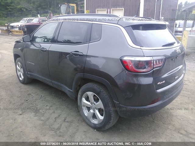 3C4NJDBB7HT674699 - 2017 JEEP COMPASS LATITUDE 灰色 照片 3