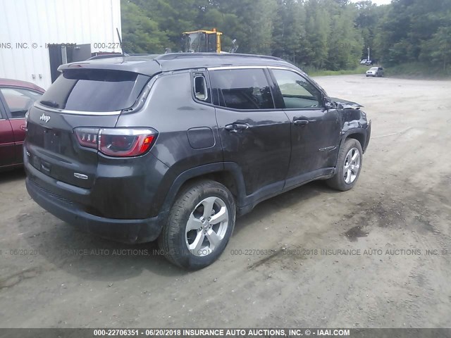 3C4NJDBB7HT674699 - 2017 JEEP COMPASS LATITUDE 灰色 照片 4