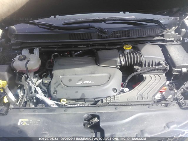 2C4RC1BG2JR149371 - 2018 CHRYSLER PACIFICA TOURING L Կապույտ լուսանկար 10