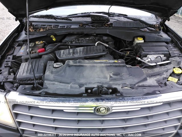 1A8HX58238F121964 - 2008 CHRYSLER ASPEN LIMITED BLACK photo 10
