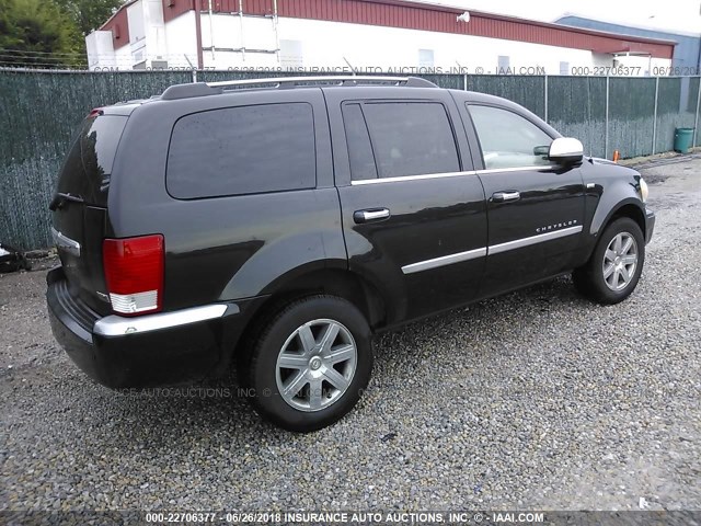 1A8HX58238F121964 - 2008 CHRYSLER ASPEN LIMITED BLACK photo 4