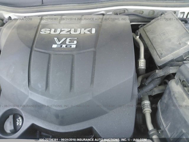 2S3DB217976103228 - 2007 SUZUKI XL7 SILVER photo 10