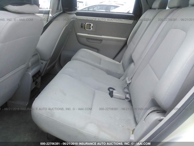 2S3DB217976103228 - 2007 SUZUKI XL7 SILVER photo 8