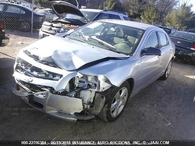 1G1ZG57BX94143883 - 2009 CHEVROLET MALIBU LS 银色 照片 2