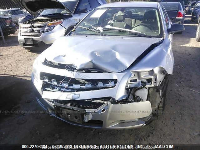 1G1ZG57BX94143883 - 2009 CHEVROLET MALIBU LS 银色 照片 6