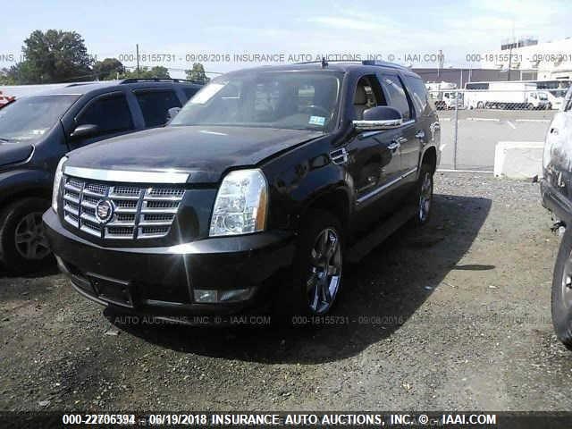 1GYFK63887R355653 - 2007 CADILLAC ESCALADE LUXURY Schwarz Foto 2