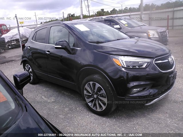 KL4CJCSB2HB144329 - 2017 BUICK ENCORE ESSENCE BLACK photo 1