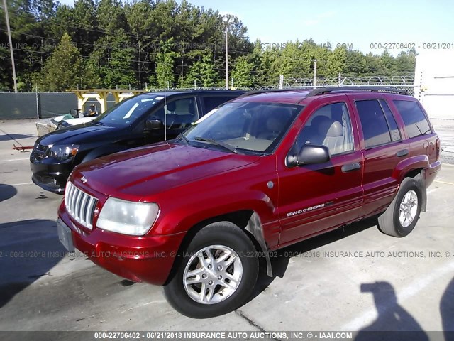 1J4GW48S54C311481 - 2004 JEEP GRAND CHEROKEE LAREDO/COLUMBIA/FREEDOM 栗色 照片 2