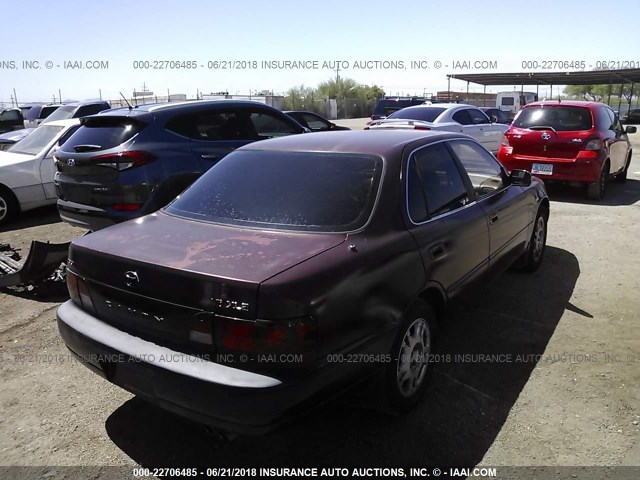 JT2GK13E0S0081969 - 1995 TOYOTA CAMRY XLE MAROON photo 4