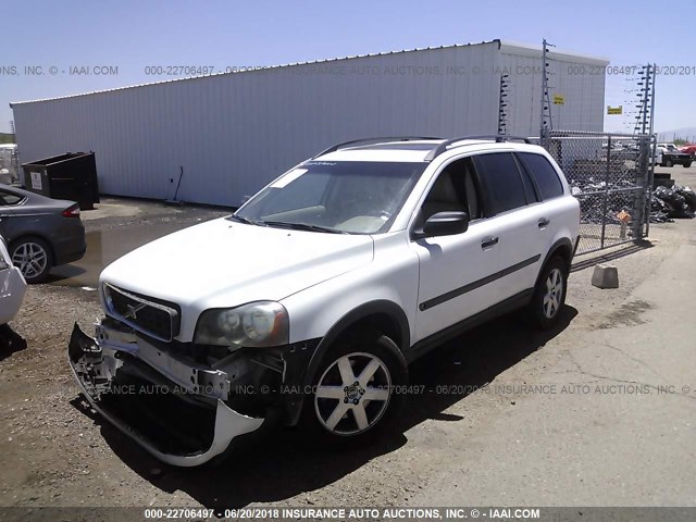 YV1CY592951147369 - 2005 VOLVO XC90 WHITE photo 2