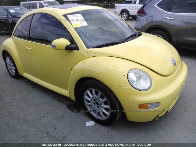 3VWCK31C85M417157 - 2005 VOLKSWAGEN NEW BEETLE GLS 黄色 照片 1