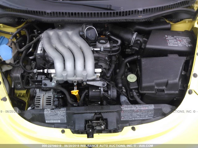 3VWCK31C85M417157 - 2005 VOLKSWAGEN NEW BEETLE GLS 黄色 照片 10
