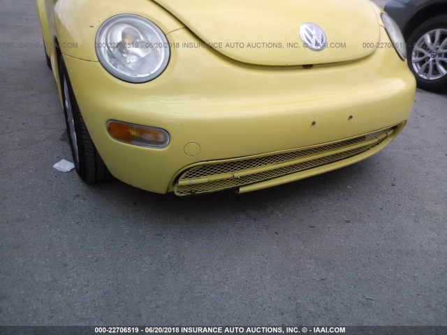 3VWCK31C85M417157 - 2005 VOLKSWAGEN NEW BEETLE GLS 黄色 照片 6