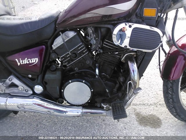 JKAVN6A16FA001264 - 1985 KAWASAKI VN700 MAROON photo 8