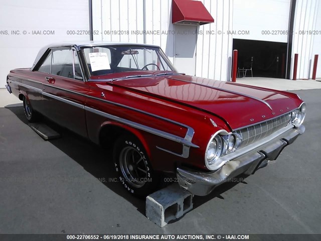 6442149753 - 1964 DODGE POLARA RED photo 1