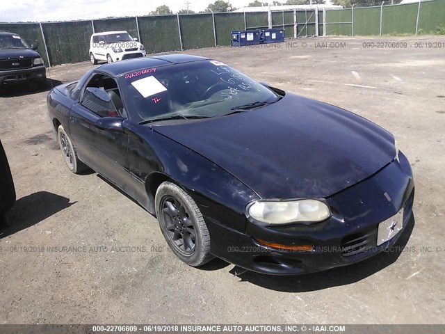 2G1FP22G912108475 - 2001 CHEVROLET CAMARO Z28 BLACK photo 1