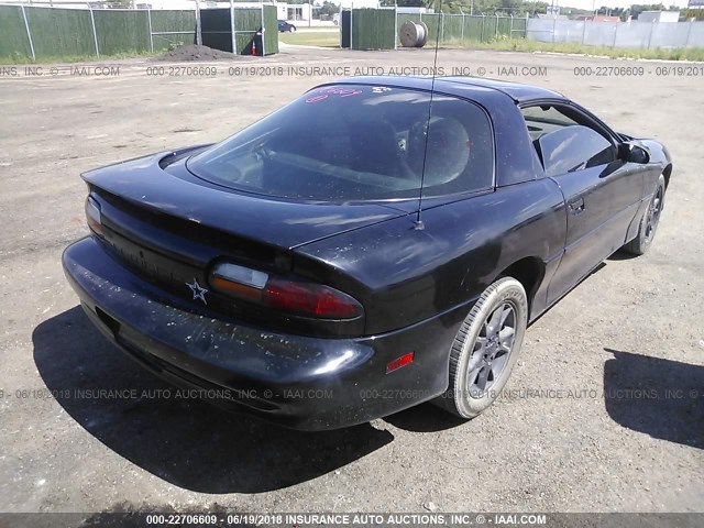 2G1FP22G912108475 - 2001 CHEVROLET CAMARO Z28 BLACK photo 4