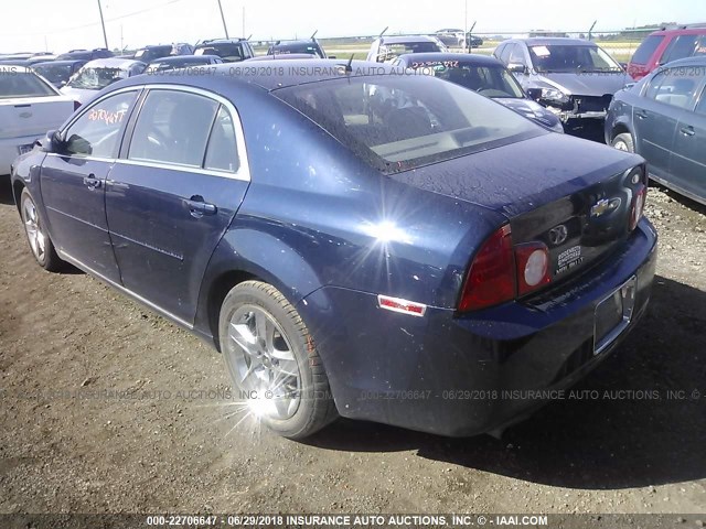 1G1ZC5EB0AF198060 - 2010 CHEVROLET MALIBU 1LT ლურჯი ფოტო 3