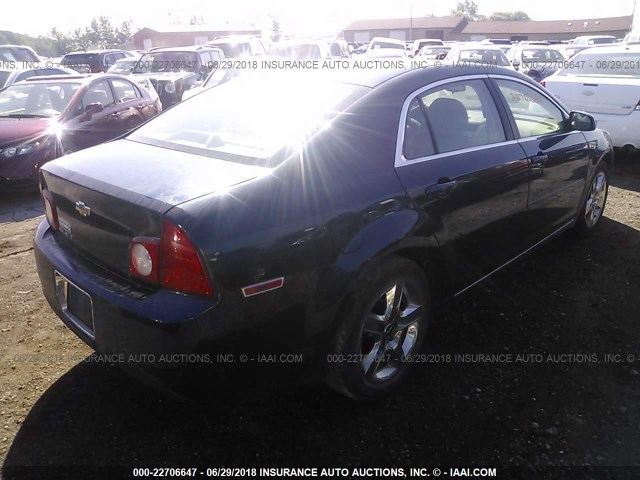 1G1ZC5EB0AF198060 - 2010 CHEVROLET MALIBU 1LT ლურჯი ფოტო 4