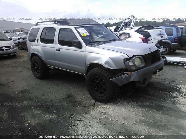 5N1ED28Y14C607783 - 2004 NISSAN XTERRA XE/SE SILVER photo 1