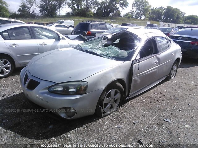 2G2WP552581138540 - 2008 PONTIAC GRAND PRIX SILVER photo 2