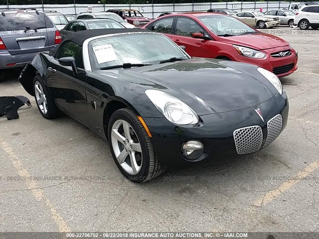 1G2MB35B26Y117620 - 2006 PONTIAC SOLSTICE BLACK photo 1