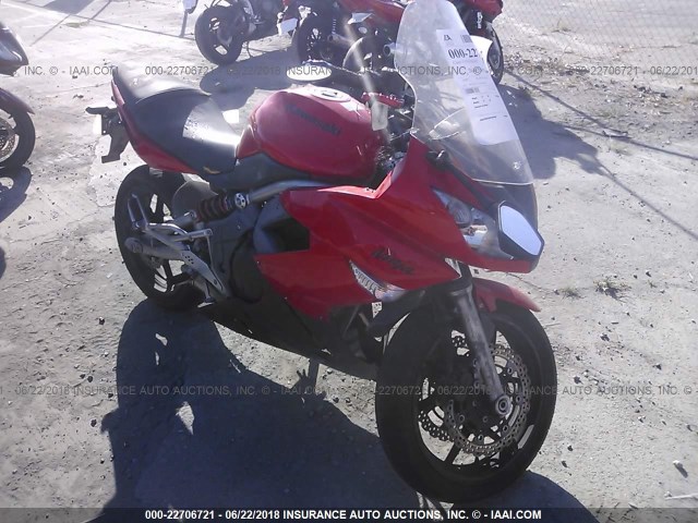 JKAEXEC129DA44054 - 2009 KAWASAKI EX650 C 红色 照片 1