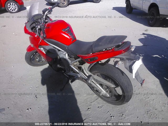 JKAEXEC129DA44054 - 2009 KAWASAKI EX650 C 红色 照片 3