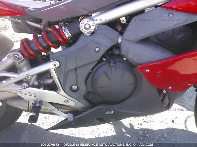 JKAEXEC129DA44054 - 2009 KAWASAKI EX650 C 红色 照片 8