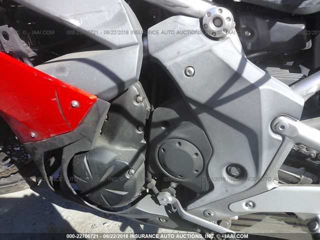 JKAEXEC129DA44054 - 2009 KAWASAKI EX650 C 红色 照片 9