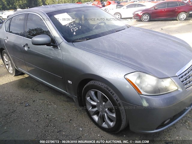 JNKAY01E36M111357 - 2006 INFINITI M35 SPORT GRAY photo 1