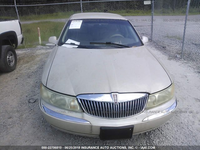 1LNHM97V5YY839910 - 2000 LINCOLN CONTINENTAL  奶油色 照片 6