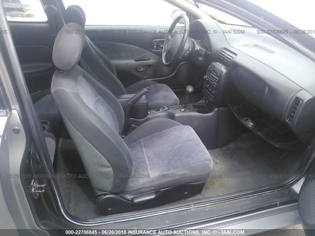 1G8ZH1271VZ379149 - 1997 SATURN SC2 SILVER photo 5