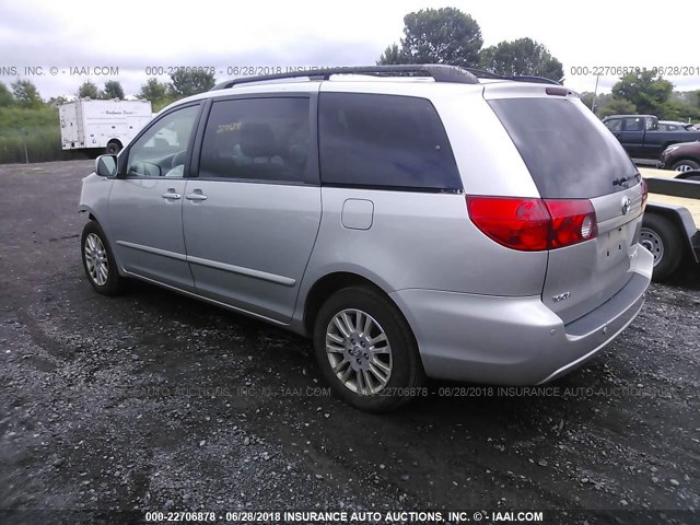 5TDBK22C39S025734 - 2009 TOYOTA SIENNA XLE/XLE LIMITED SILVER photo 3