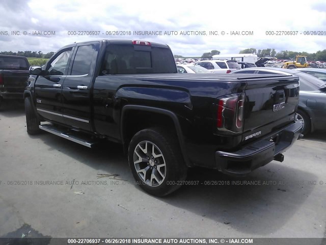 1GTV2NEJ9GZ414124 - 2016 GMC SIERRA K1500 SLT BLACK photo 3