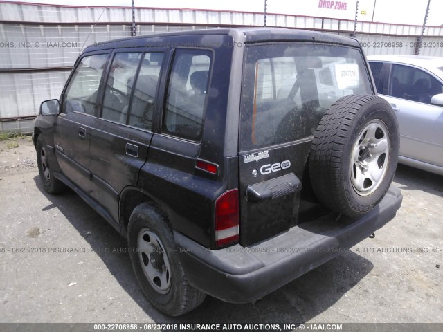 2CNBE1362T6911535 - 1996 GEO TRACKER BLACK photo 3