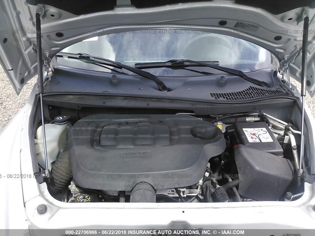 3GNBAADB8AS544724 - 2010 CHEVROLET HHR LS SILVER photo 10