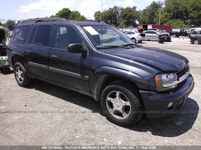 1GNET16S956103151 - 2005 CHEVROLET TRAILBLAZER EXT LS/EXT LT BLACK photo 1