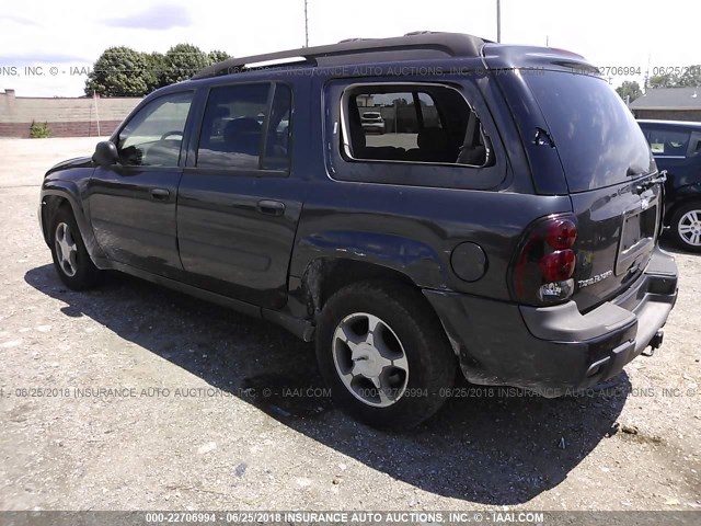 1GNET16S956103151 - 2005 CHEVROLET TRAILBLAZER EXT LS/EXT LT BLACK photo 3