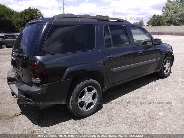 1GNET16S956103151 - 2005 CHEVROLET TRAILBLAZER EXT LS/EXT LT BLACK photo 4