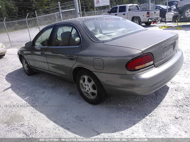 1G3WH52K1WF338754 - 1998 OLDSMOBILE INTRIGUE BROWN photo 3
