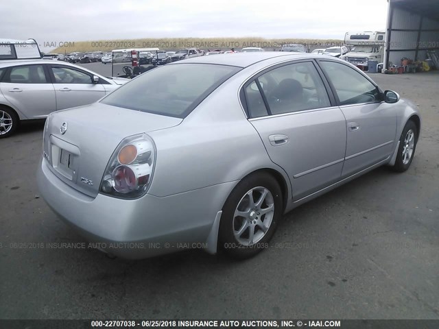 1N4AL11E84C146331 - 2004 NISSAN ALTIMA S/SL SILVER photo 4