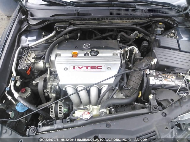 JH4CL96858C000669 - 2008 ACURA TSX ნაცრისფერი ფოტო 10