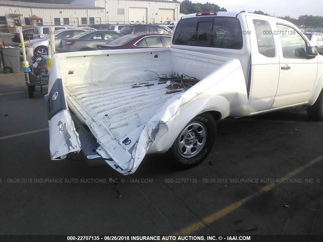 1N6BD06T28C409946 - 2008 NISSAN FRONTIER KING CAB XE/KING CAB SE WHITE photo 6